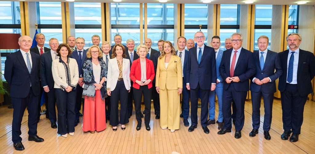 ERT Members meet President von der Leyen, 2025